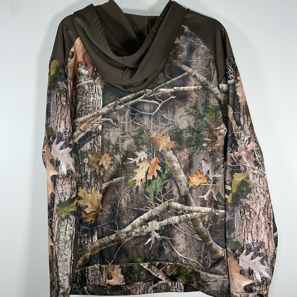 RED HEAD True Timber Forest Hunting Camo Hoodie Sweatshirt  (Mens Large) - Picture 5 of 9